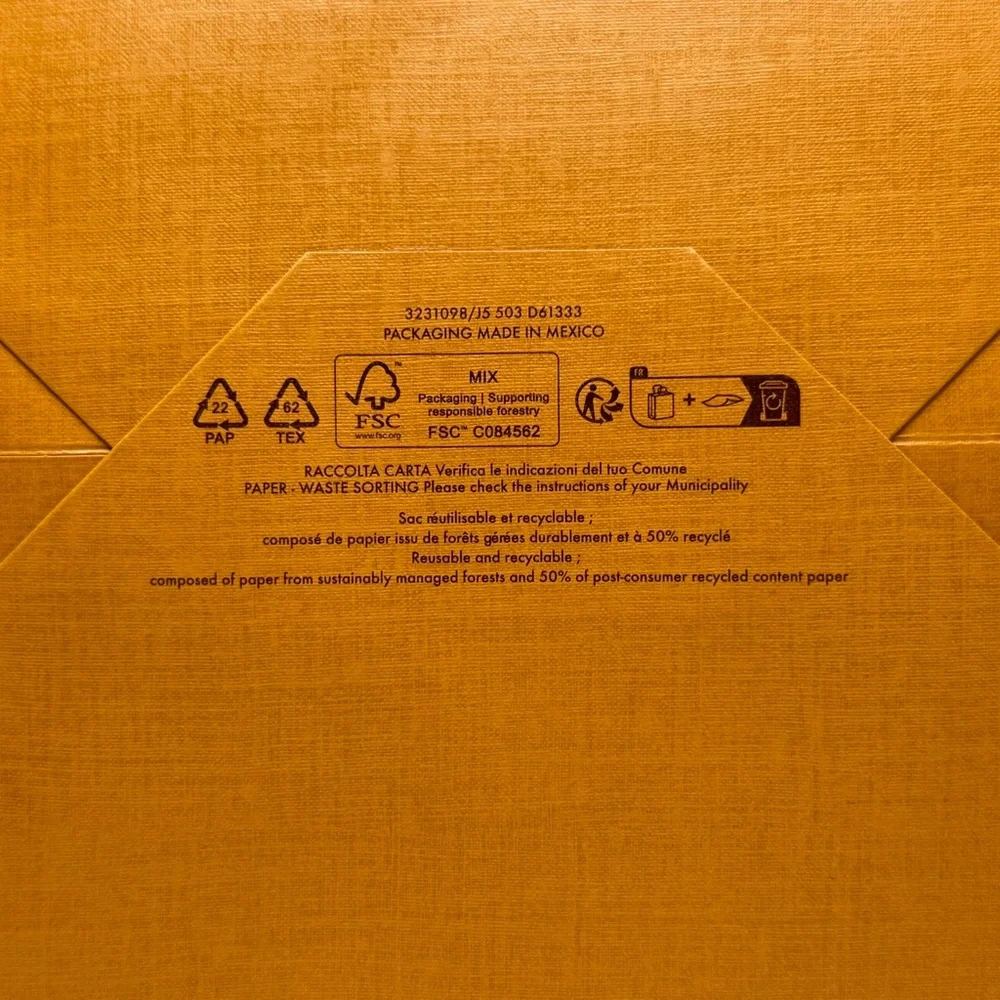 Authentic Louis Vuitton Shopping Bag – Medium Size with Blue Handles